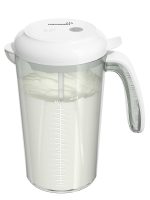 Grownsy 32OZ Baby Formula Mixer Pitcher, Rechargeable Electric Formula Mixing Pitcher, Automatically Mixing for Formula Powder Without Air Bubbles or Lumping,BPA Free,Easy to Clean